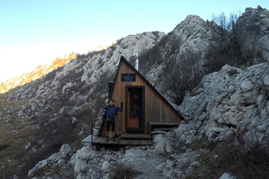 Croatian Mountain Hut On The #Newstoryrun And #Newstoryride