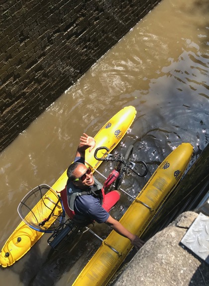 Dhruv Boruah Activist | Waterbike