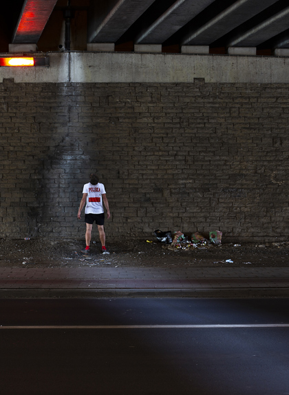 Michal Iwanowski, standing in the light, Go Home Polish, Adventure Uncovered