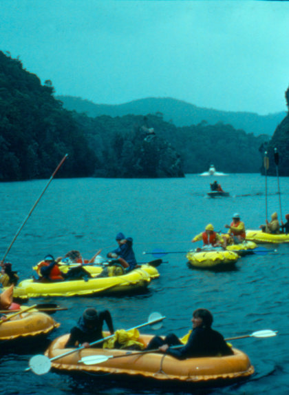 Franklin 31 Blockade On The Franklin River 1983 (Credit, Chris Mcgowan)