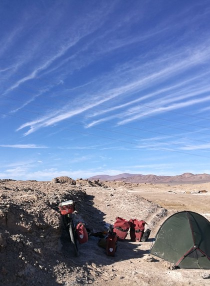 Kate Rawles Atacama camping
