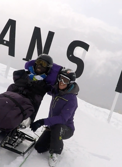 Out on a Limb Skiing