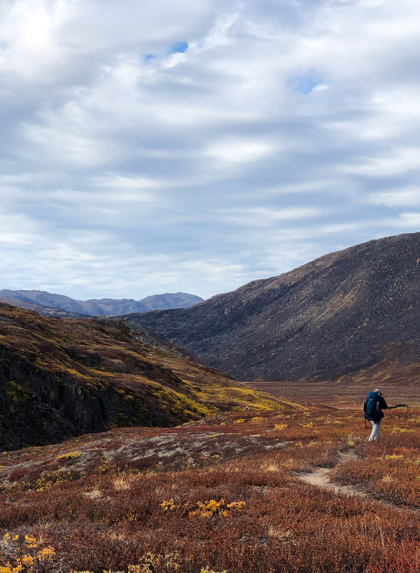 Em Hartova Hiking In Greenland