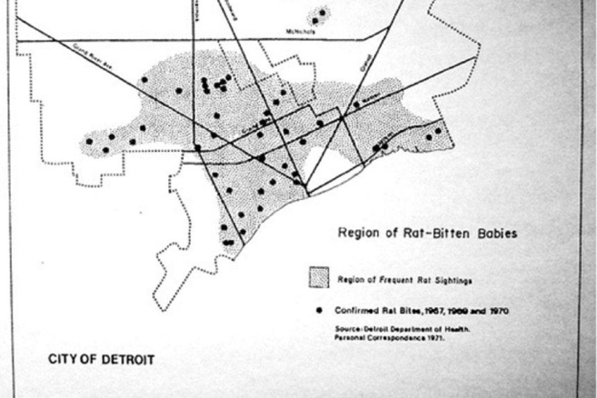 Countermapping 04 William Bunge, Rat Bitten Babies