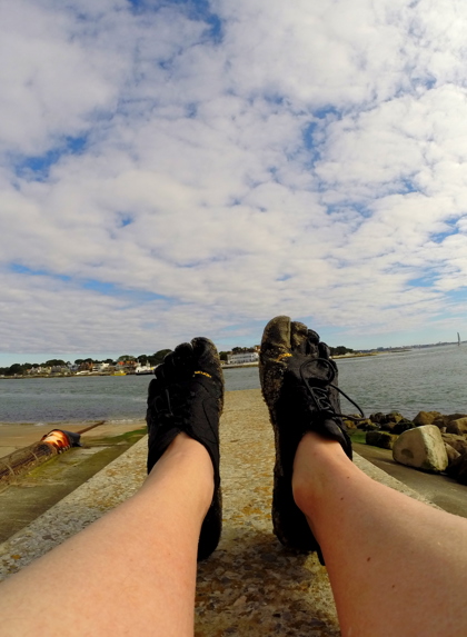 Jane Adams 11 Waiting For The Ferry To Come Home Studland