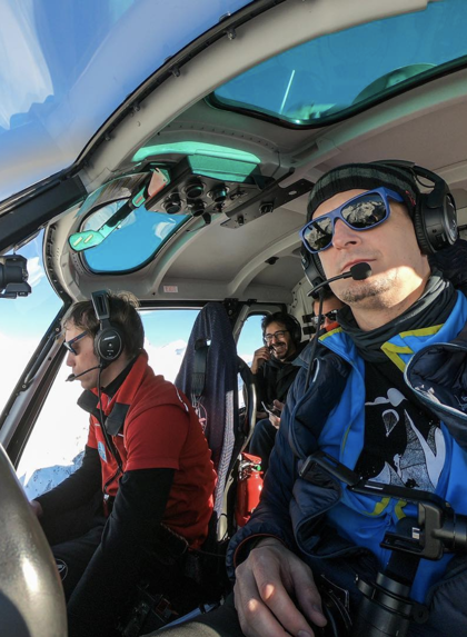 Philippe Woodtli Helicopter