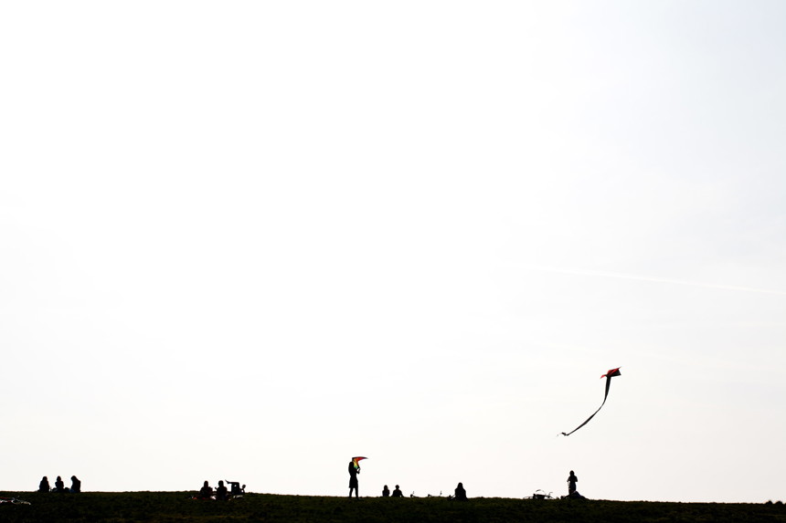 Kite Flying On The Horizon Of Parliament Hill, Hampstead Heath | Alastair Humphreys