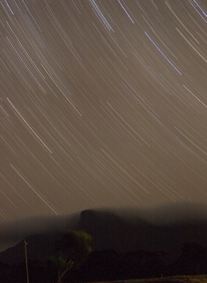 Megan Arno Star Trails Over The Stirling Range, Washington State