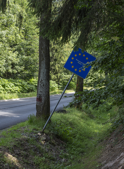 Michal Iwanowski, EU sign leaning, Go Home Polish, Adventure Uncovered