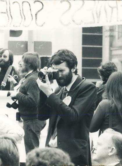 Franklin 30 Mike Cassidy At Wilderness Society Rally Circa 1982 (Credit, Unknown)