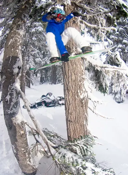 Meghann Snowboarding 4