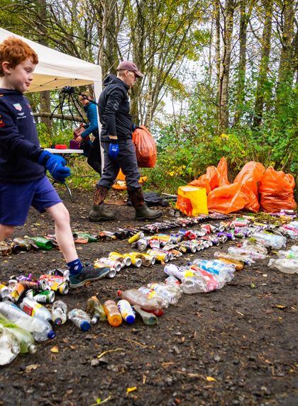Trash Free Trails (C) Pete Scullion
