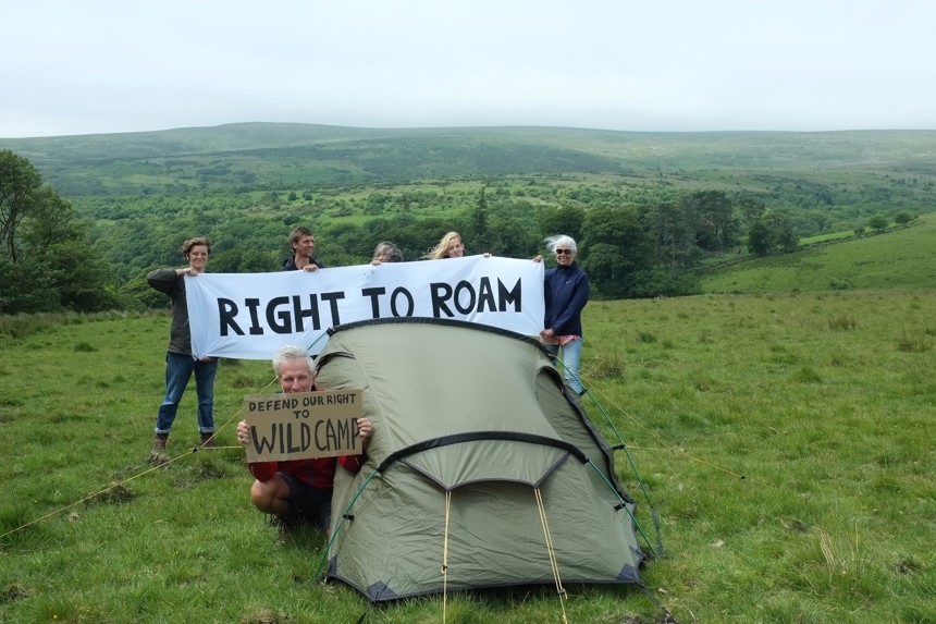 Guy Shrubsole 01 Blachford Wild Camping 1 Credit Chris Dance